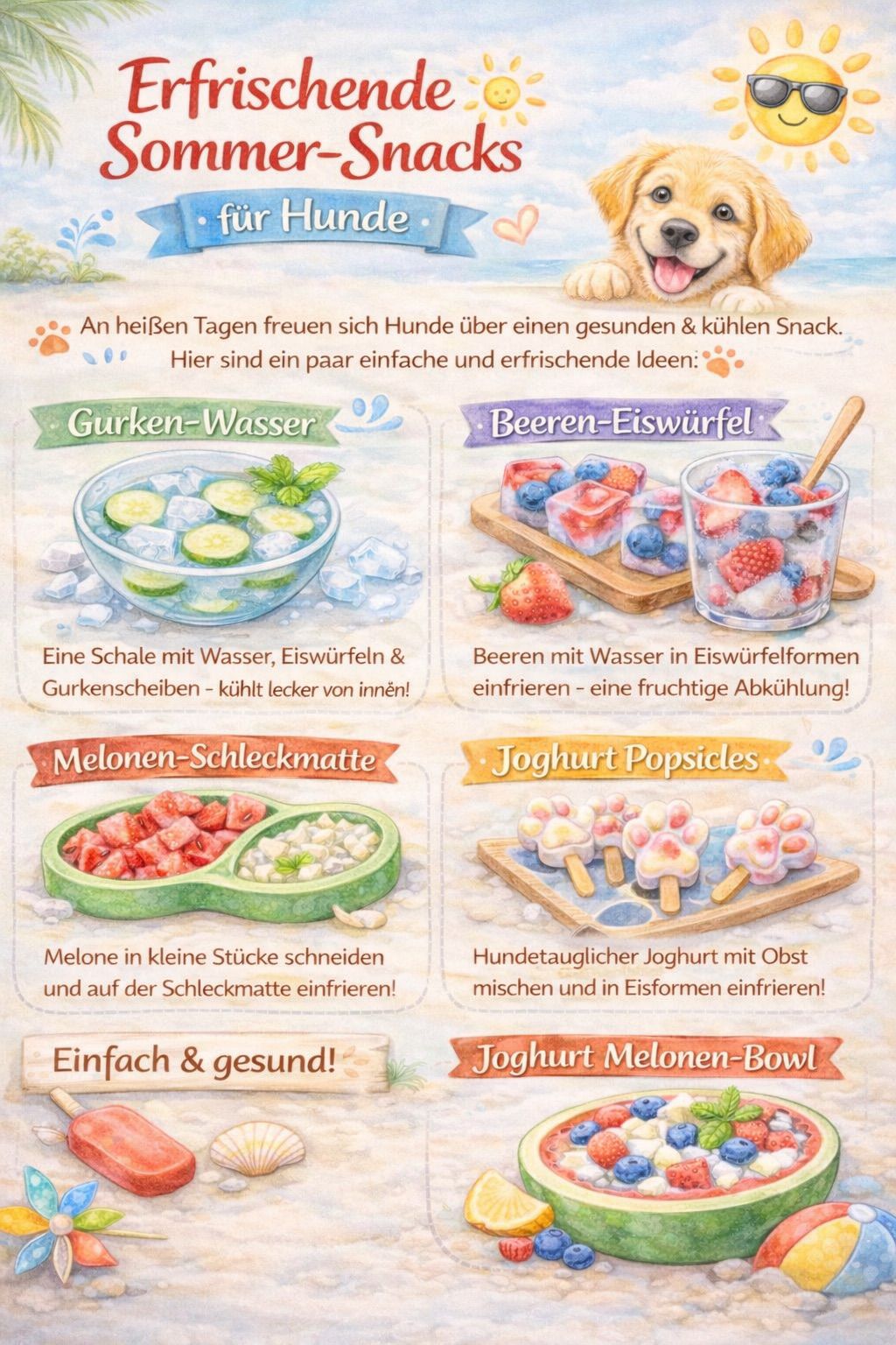 Schleckmatten & Kong Rezepte für deinen Vierbeiner