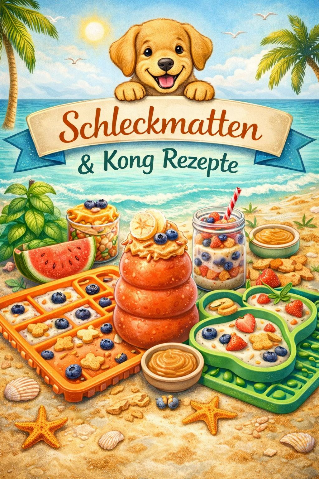 Schleckmatten & Kong Rezepte für deinen Vierbeiner