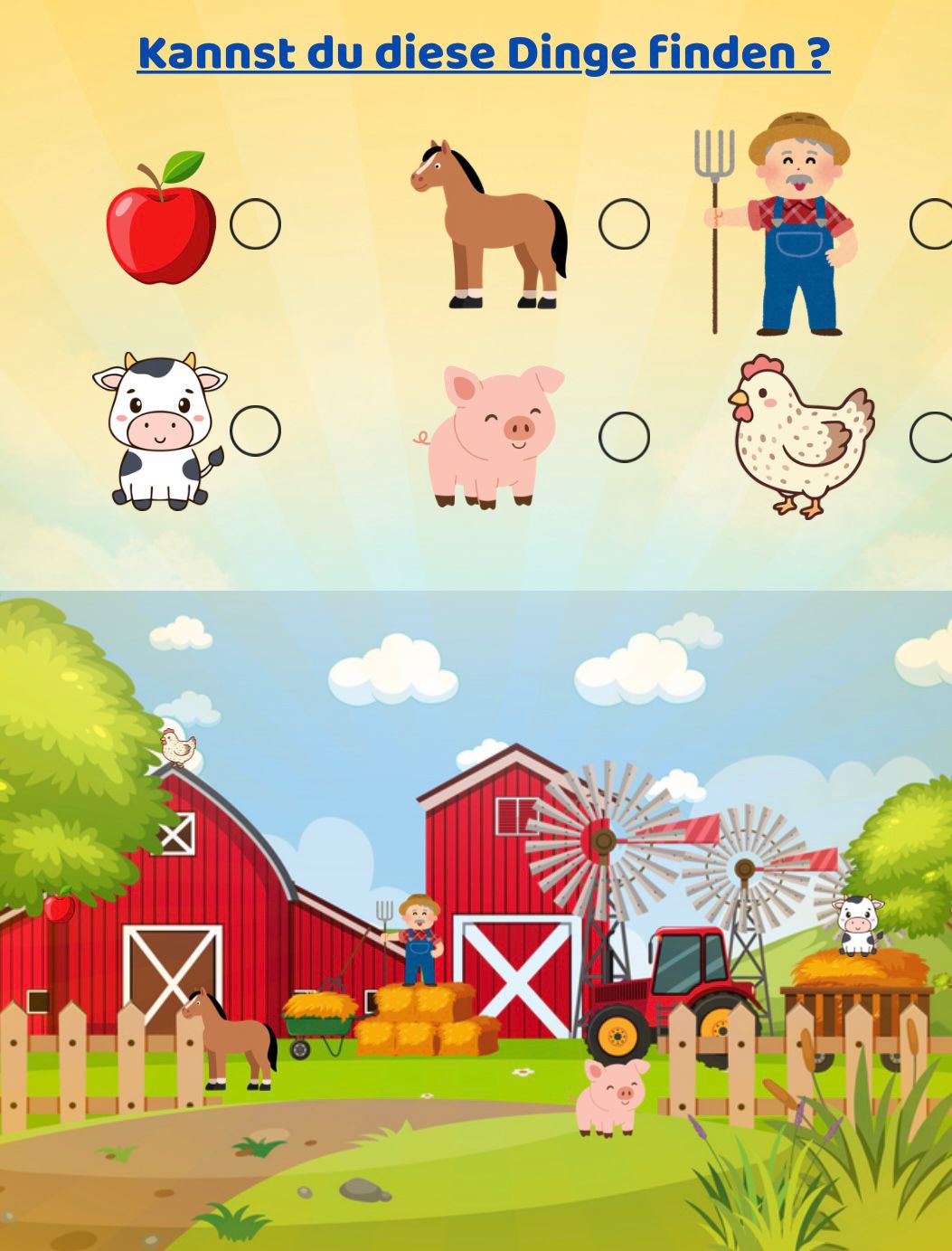 Spiel & Spaß für unterwegs - Reise Activity Book mit Rätzeln, Spielen und Malspaß (Printable PDF)