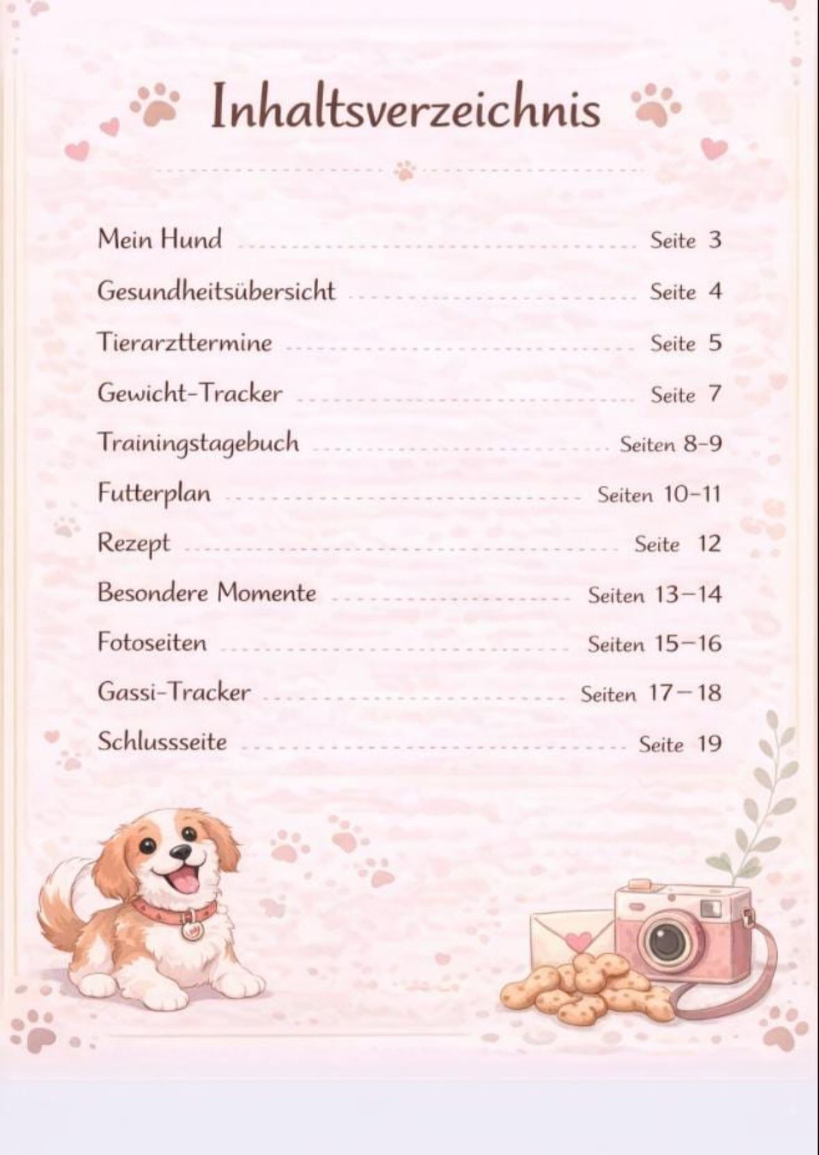 Happy Dog Planner